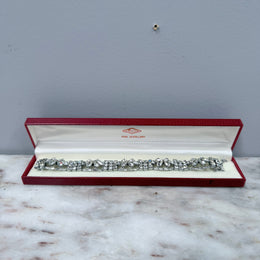 Vintage Rhinestone Crystal Bracelet