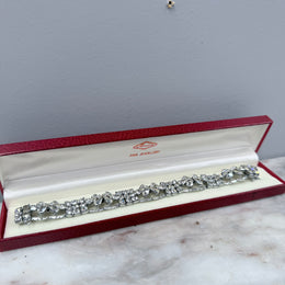 Vintage Rhinestone Crystal Bracelet