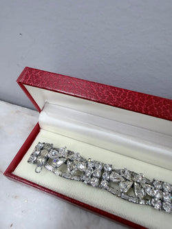 Vintage Rhinestone Crystal Bracelet | Antique & Vintage | Moonee Ponds Antiques | Australia Wide Delivery