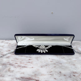 Lovely Vintage 1940's Rhinestone Necklace