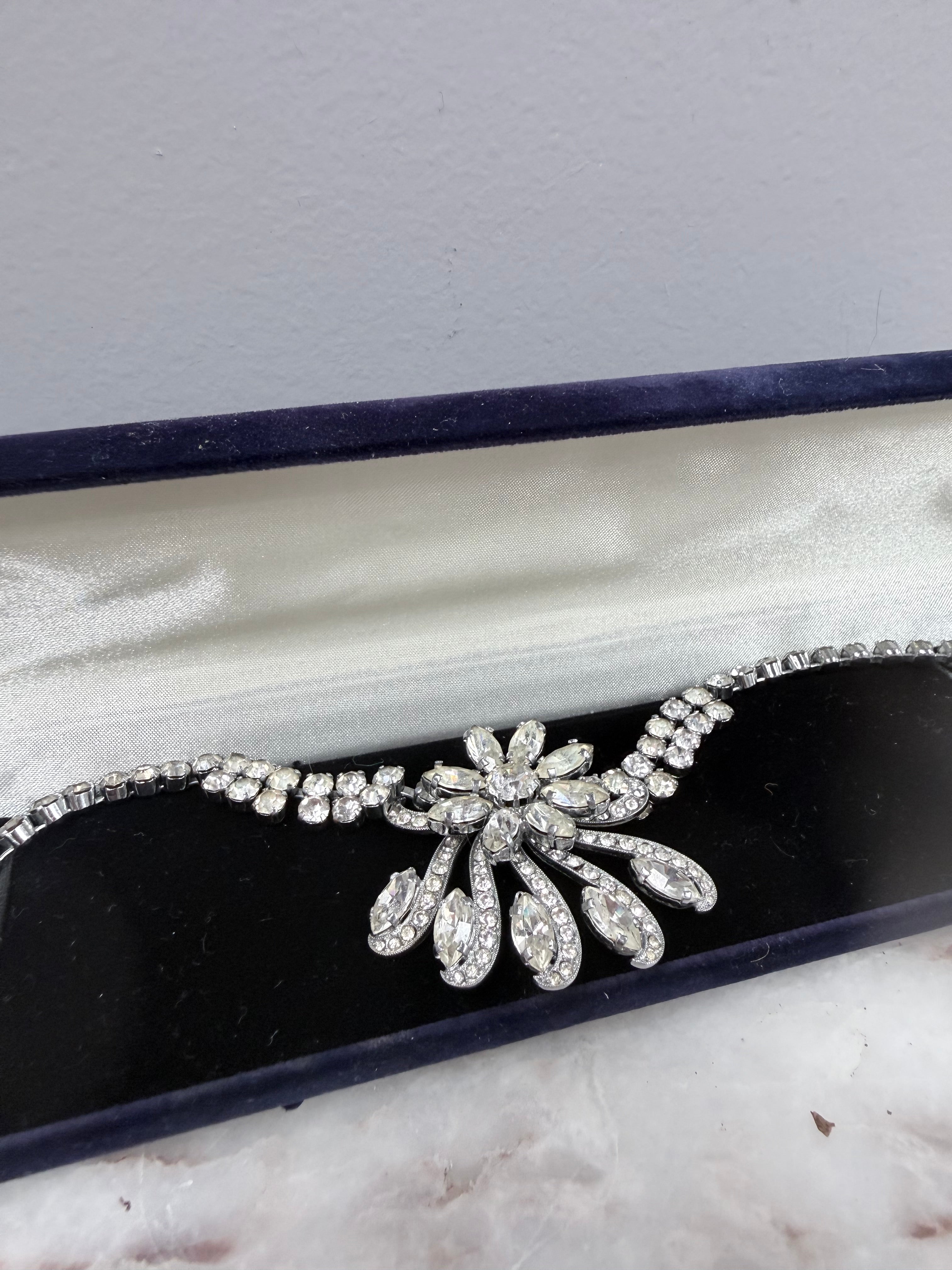 Lovely Vintage 1940's Rhinestone Necklace | Antique & Vintage | Moonee Ponds Antiques | Australia Wide Delivery
