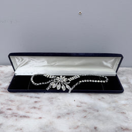 Lovely Vintage 1940's Rhinestone Necklace