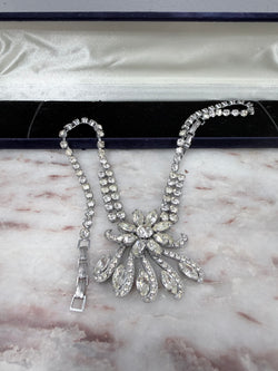 Lovely Vintage 1940's Rhinestone Necklace | Antique & Vintage | Moonee Ponds Antiques | Australia Wide Delivery