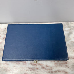 Vintage Set 6 Garden Flower Enamel & Gilt Metal Spoon Set