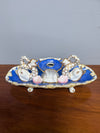 Very Rare French Porcelain Inkwell - Dolphins On Shells | Antique & Vintage | Moonee Ponds Antiques | Australia Wide Delivery