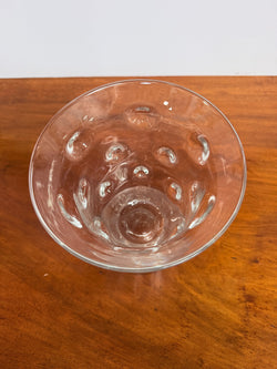 Vintage Mid Century Webb England Bulls Eye Crystal Vase | Antique & Vintage | Moonee Ponds Antiques | Australia Wide Delivery
