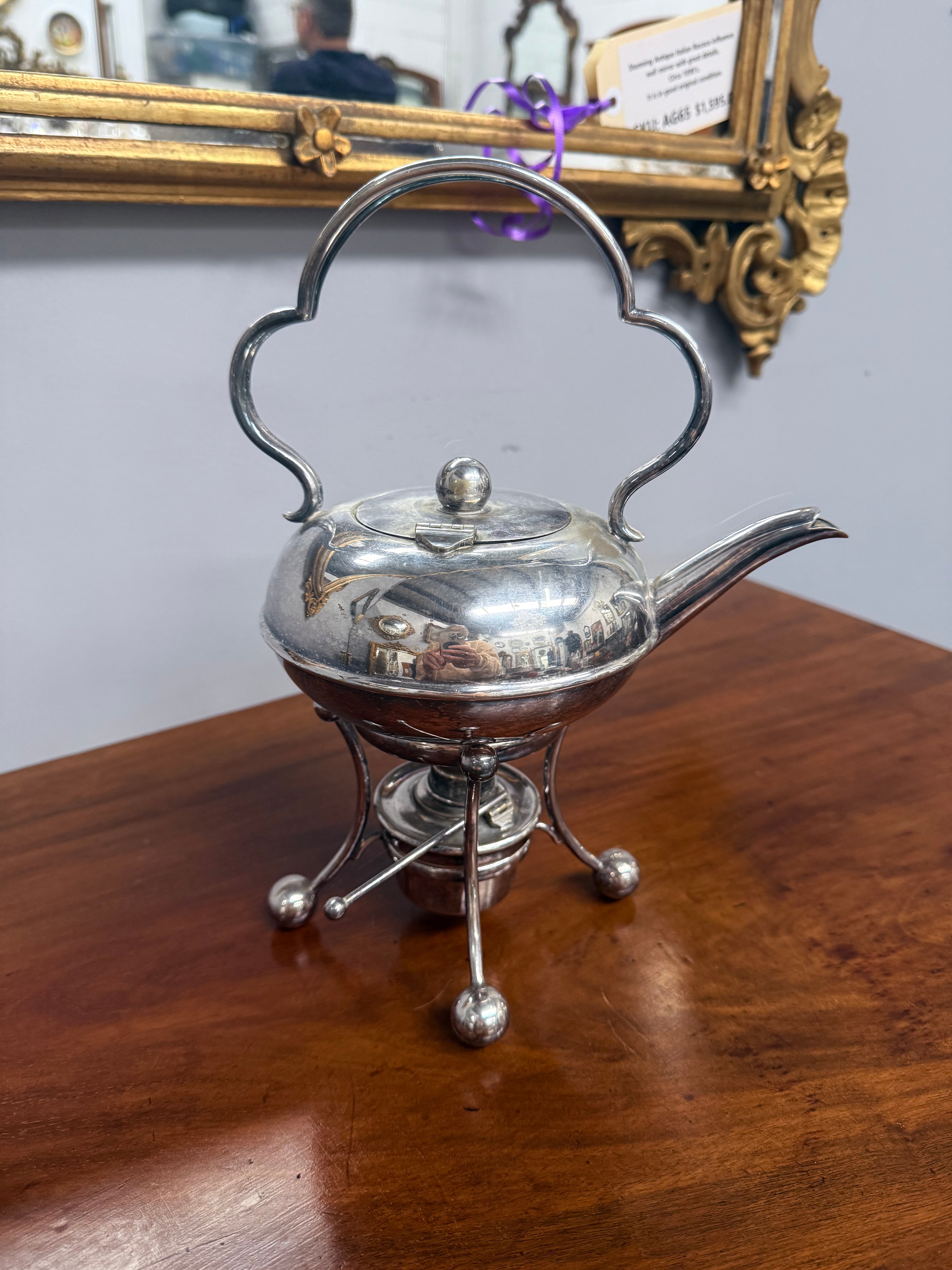 Antique Australian Made Spirit Kettle C1900 | Antique & Vintage | Moonee Ponds Antiques | Australia Wide Delivery