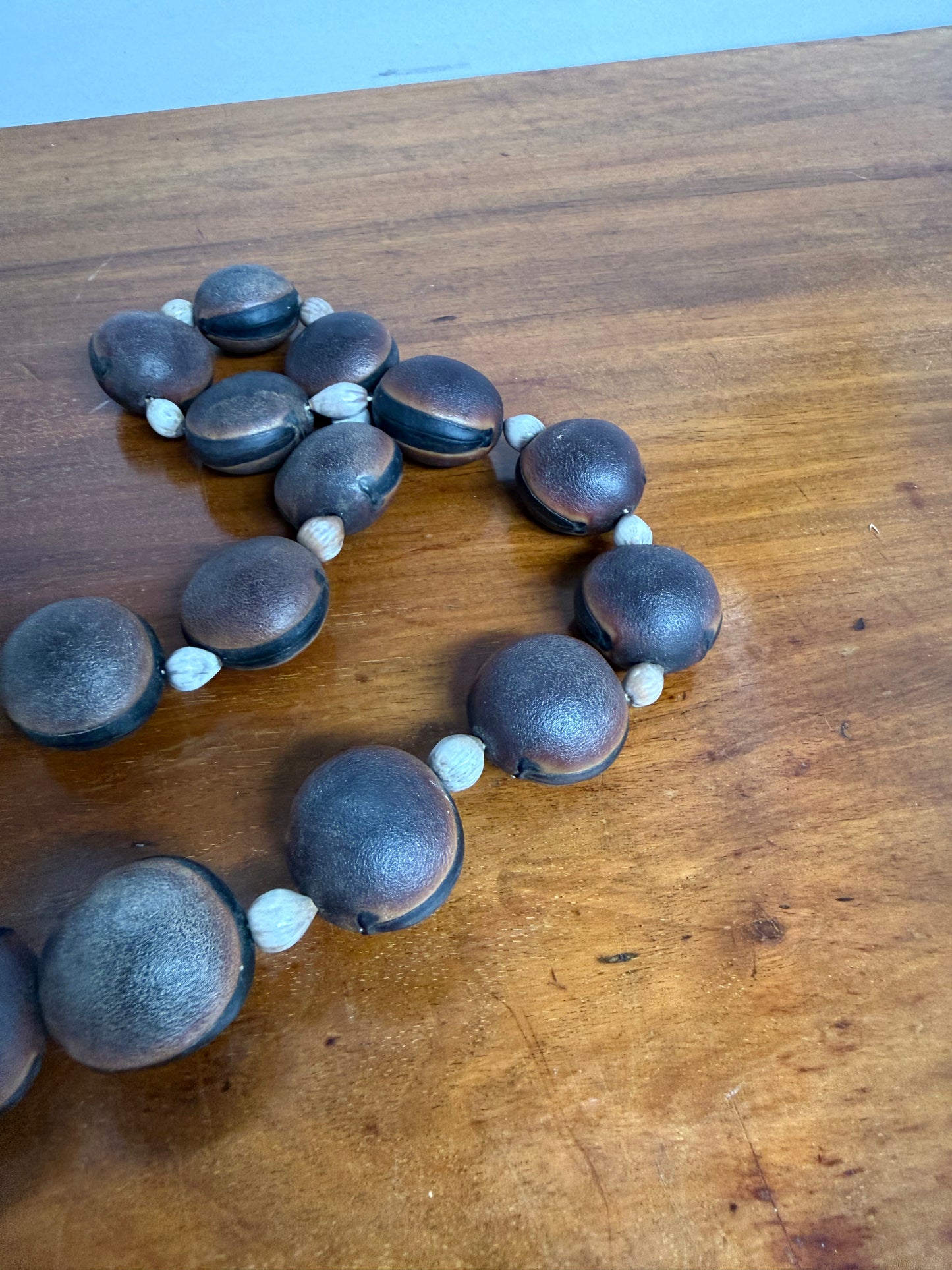 Vintage Tribal Seeds Necklace