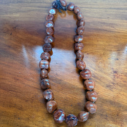 Vintage Kukui Nut Lei Necklace Nut Necklace