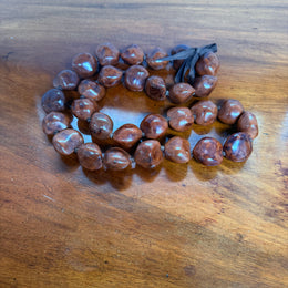 Vintage Kukui Nut Lei Necklace Nut Necklace