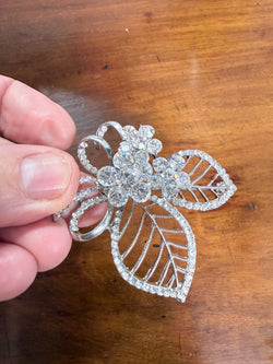 Vintage Rhinestone Crystal Brooch | Antique & Vintage | Moonee Ponds Antiques | Australia Wide Delivery