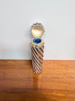 Highly Collectible "Sampson Mordant" Double Ended Spiral Sterling Silver Scent Bottle | Antique & Vintage | Moonee Ponds Antiques | Australia Wide Delivery