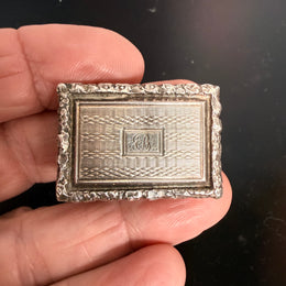 George IV Silver & Gold (22ct) Vinaigrette