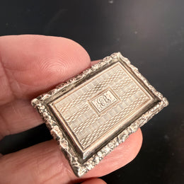 George IV Silver & Gold (22ct) Vinaigrette