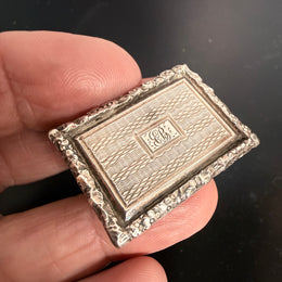 George IV Silver & Gold (22ct) Vinaigrette