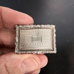 George IV Silver & Gold (22ct) Vinaigrette