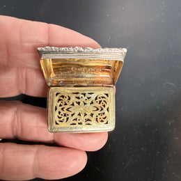 George IV Silver & Gold (22ct) Vinaigrette