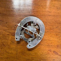 British C1911 "The Buffs" Silver Sweetheart Brooch - Hallmarked