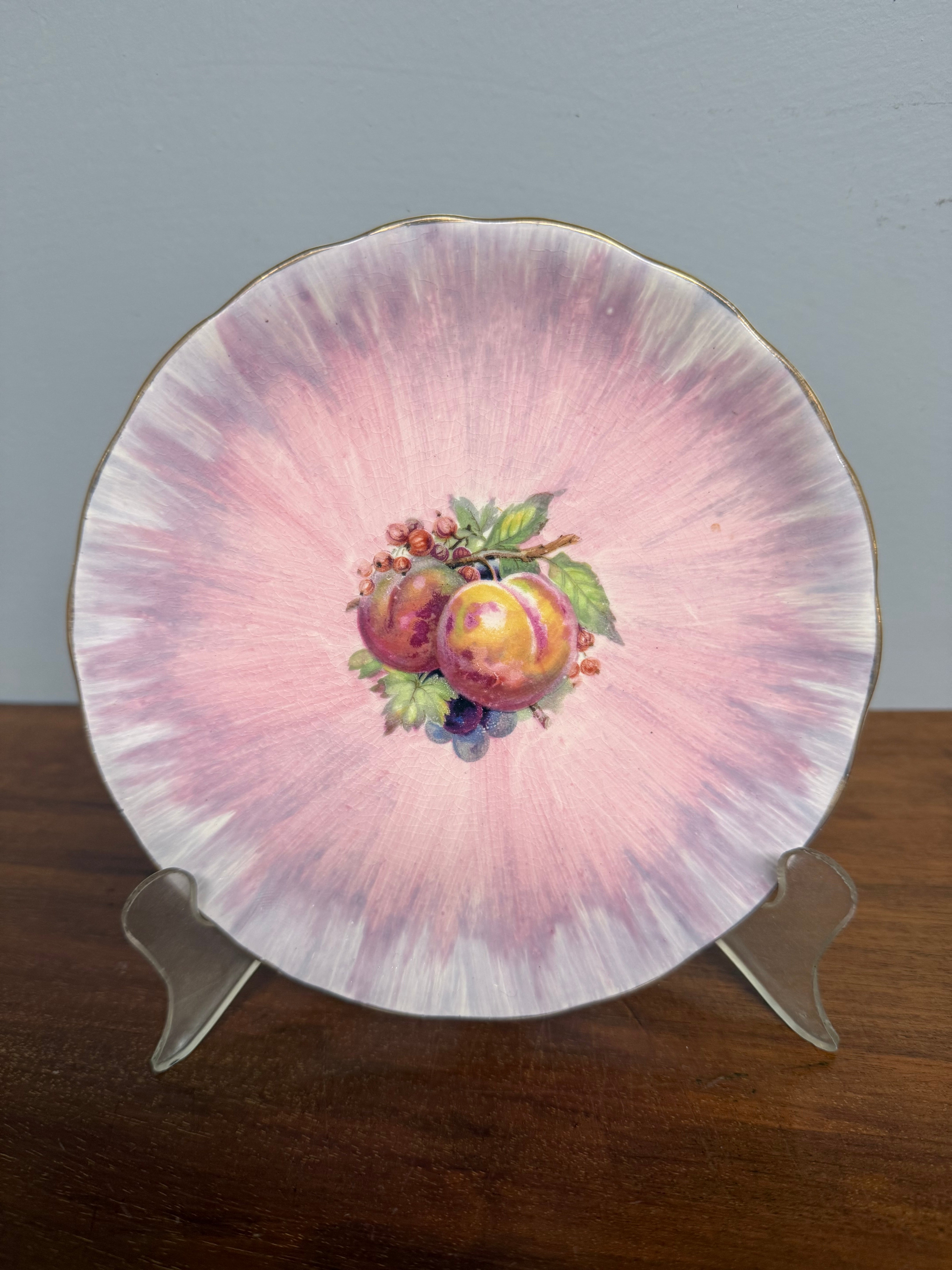 Vintage Clarice Cliff Small Plate Art Deco Lustre