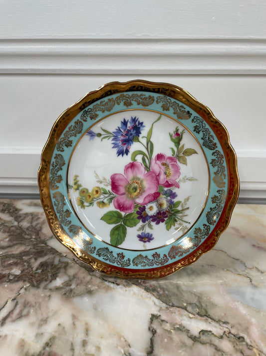 Charming Limoge Plate on Stand