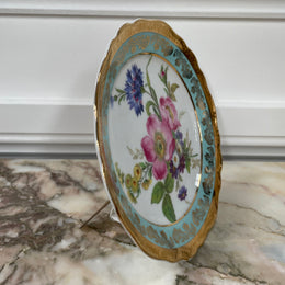 Charming Limoge Plate on Stand