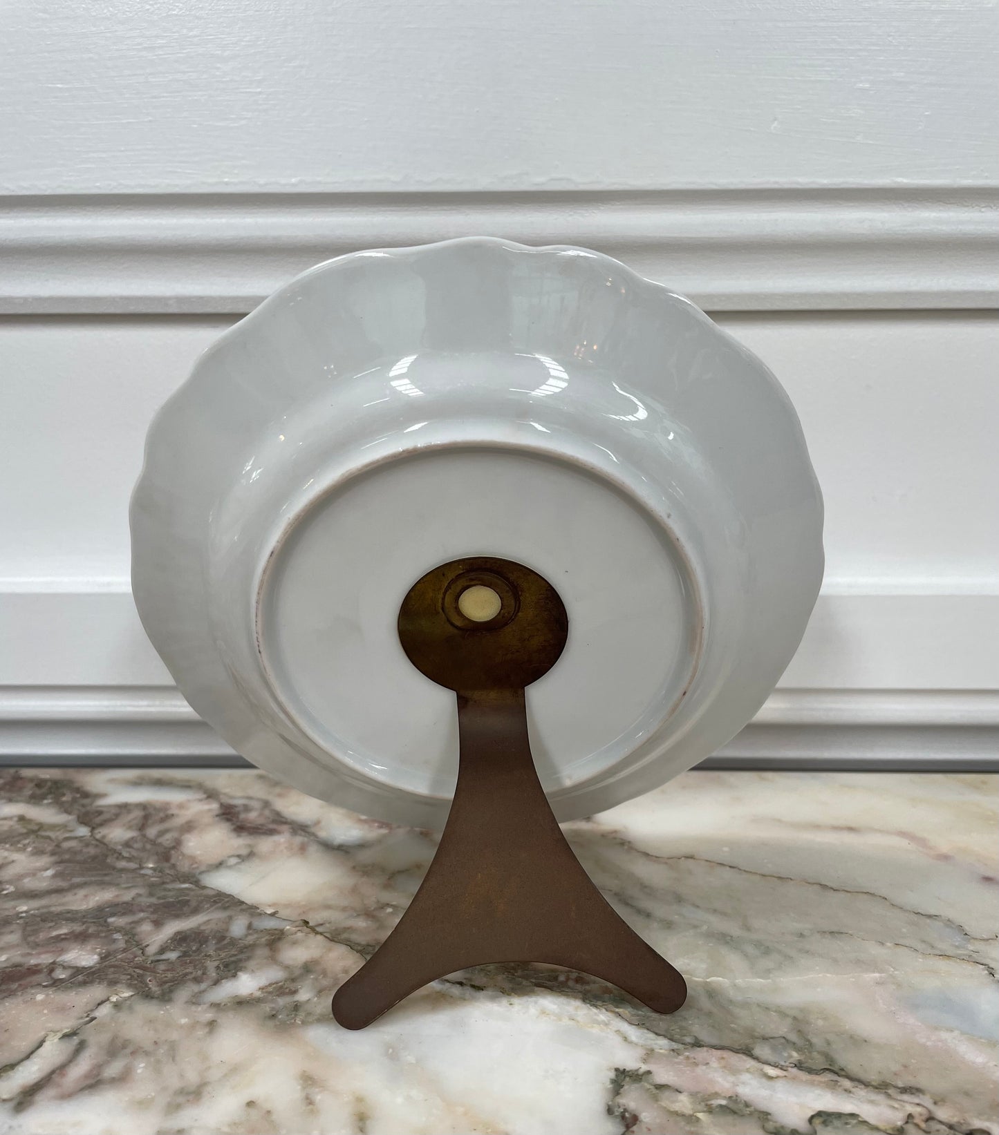 Charming Limoge Plate on Stand