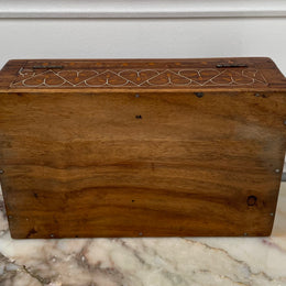 Inlaid Indian Camphor Wood Box