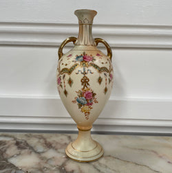 Crown Devon Double Handled Vase | Antique & Vintage | Moonee Ponds Antiques | Australia Wide Delivery