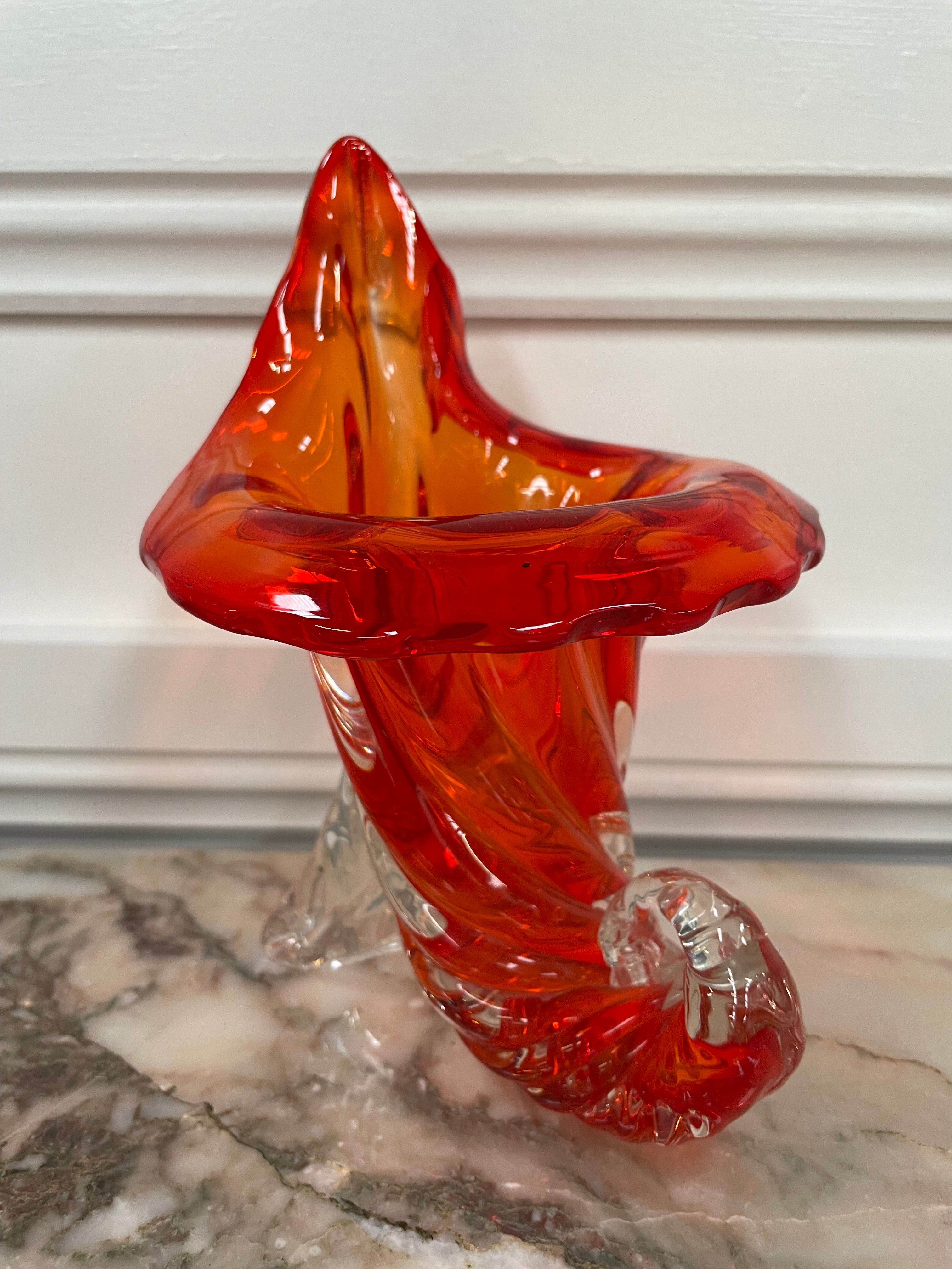 Vintage Murano Glass Cornucopia – Moonee Ponds Antiques