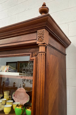 Elegant French Louis XVI Style Two Door Bookcase | Antique & Vintage | Moonee Ponds Antiques | Australia Wide Delivery