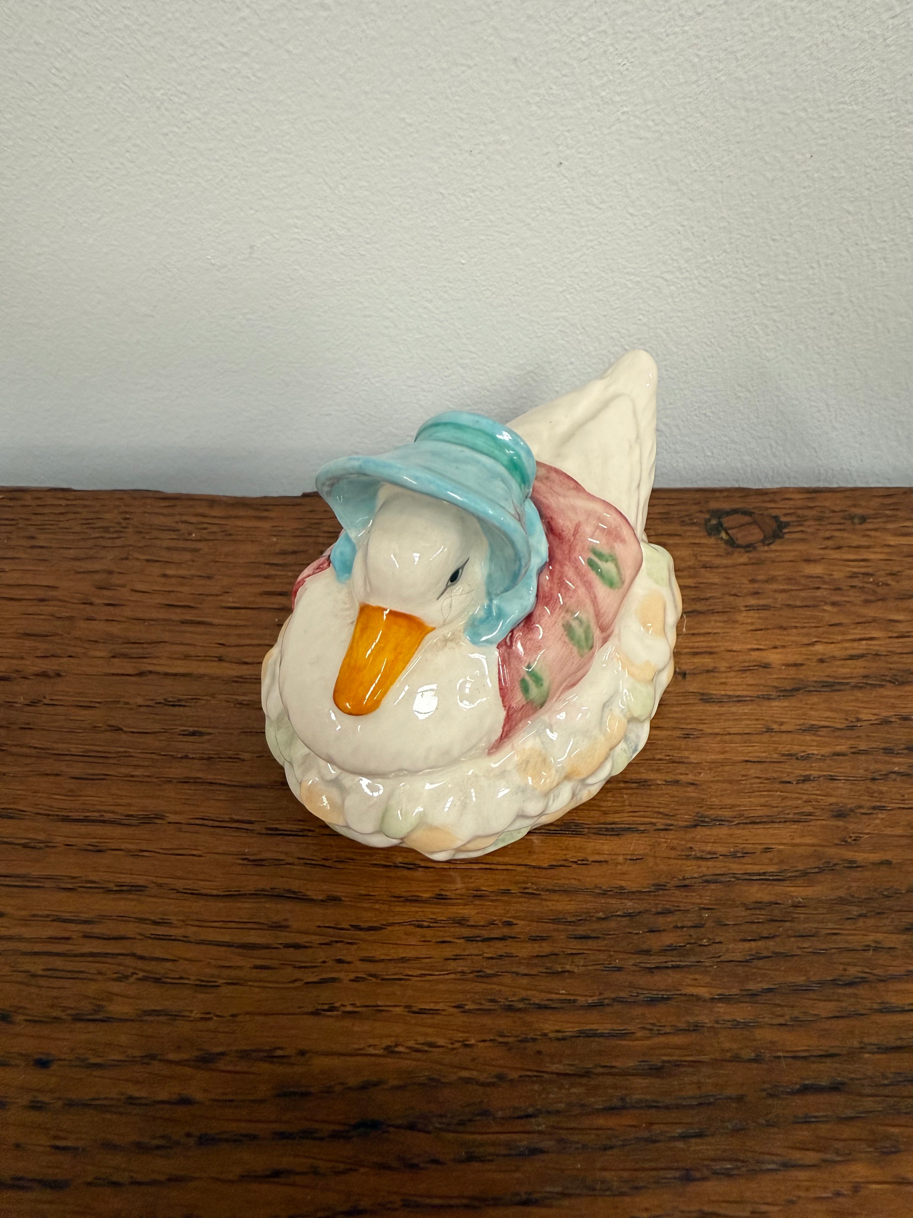 Beatrix Potter "Jemima Puddleduck Made A Feather Nest" | Antique & Vintage | Moonee Ponds Antiques | Australia Wide Delivery