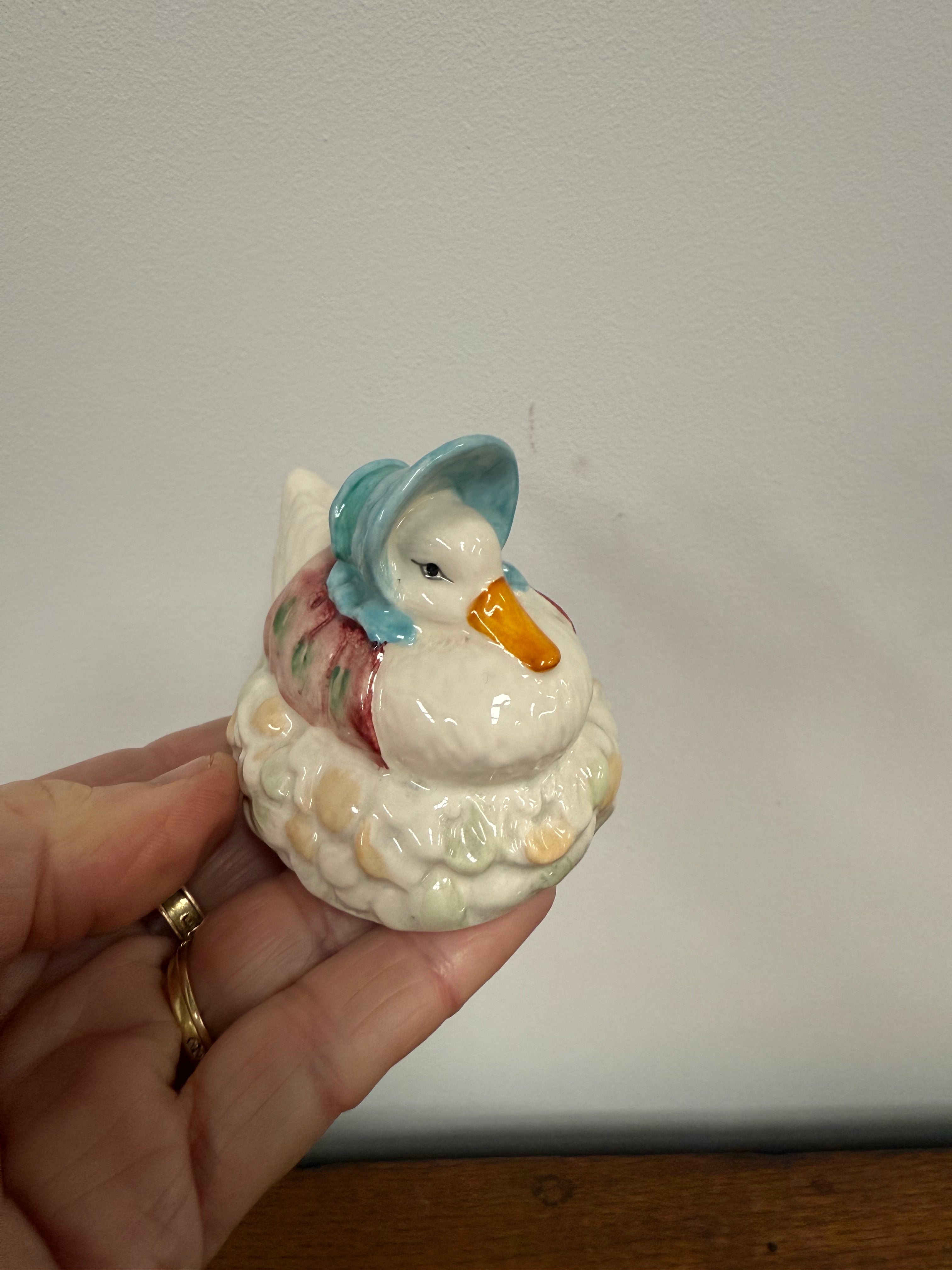 Beatrix Potter "Jemima Puddleduck Made A Feather Nest" | Antique & Vintage | Moonee Ponds Antiques | Australia Wide Delivery
