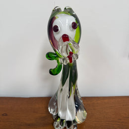 Vintage Murano Style Seguso Dog Figure