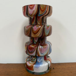 Superb Rare Shaped Murano Glass Vase