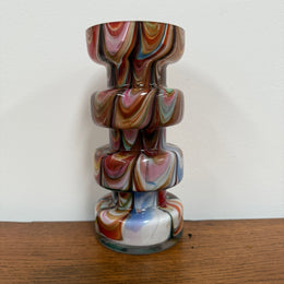 Superb Rare Shaped Murano Glass Vase