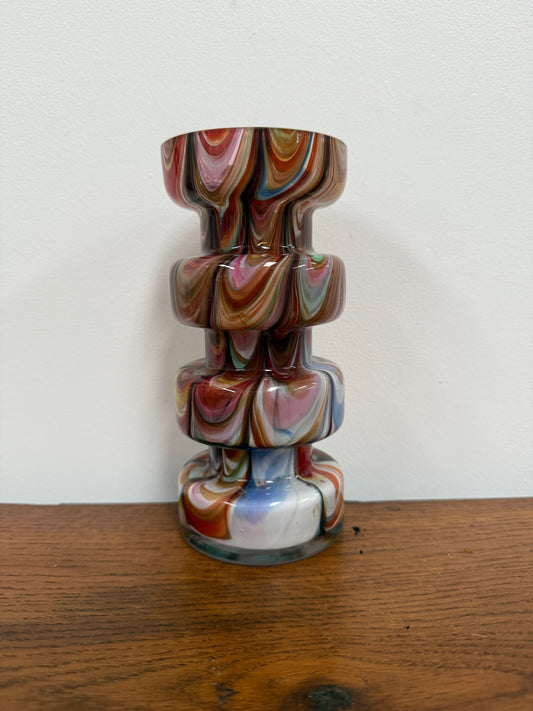 Superb Rare Shaped Murano Glass Vase