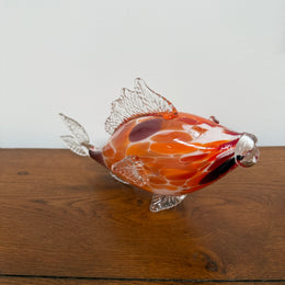 Vintage Murano Glass Multi Coloured Fish