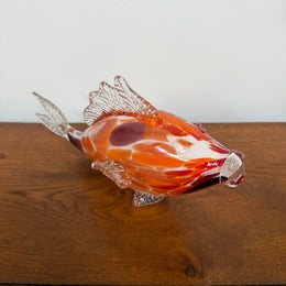 Vintage Murano Glass Multi Coloured Fish