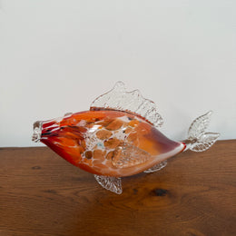 Vintage Murano Glass Multi Coloured Fish