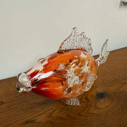 Vintage Murano Glass Multi Coloured Fish
