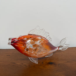 Vintage Murano Glass Multi Coloured Fish