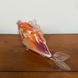 Vintage Murano Glass Multi Coloured Fish