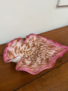 Vetro Artistico Veneziano Murano Pink Glass Bowl With Copper Aventurine | Antique & Vintage | Moonee Ponds Antiques | Australia Wide Delivery
