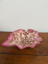 Vetro Artistico Veneziano Murano Pink Glass Bowl With Copper Aventurine | Antique & Vintage | Moonee Ponds Antiques | Australia Wide Delivery