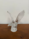 Waterford Crystal Flying Bald Eagle Sculpture Figurine | Antique & Vintage | Moonee Ponds Antiques | Australia Wide Delivery