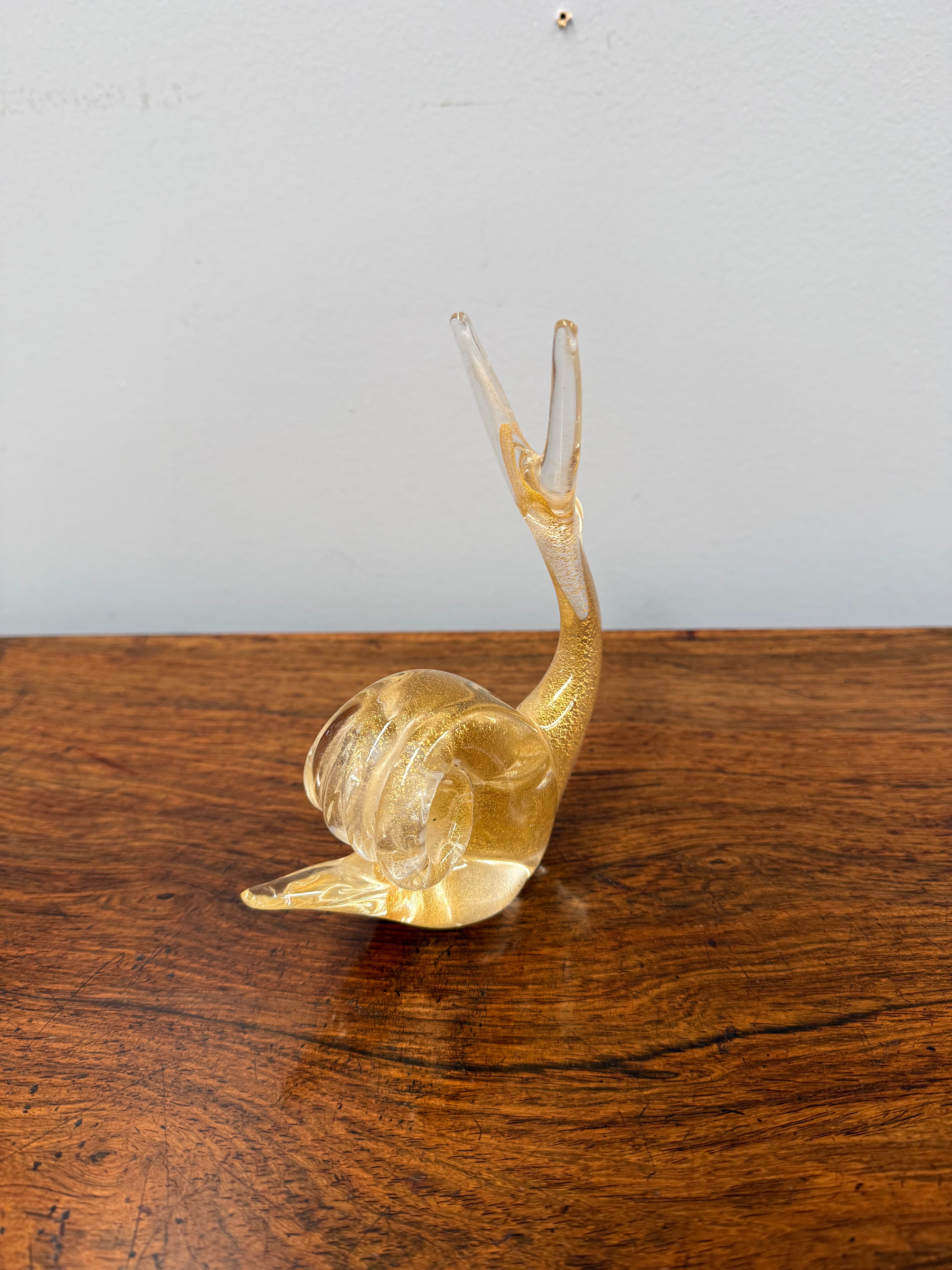 Vintage Murano Art Glass Snail