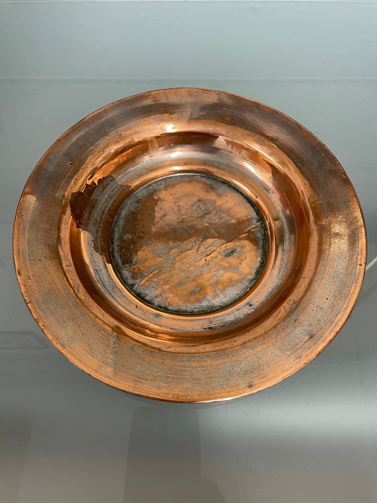 Antique Persian Copper Dish