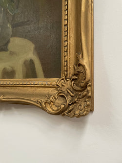 Beautifully Framed Yellow Roses Floral Oil Painting | Antique & Vintage | Moonee Ponds Antiques | Australia Wide Delivery