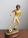 Vintage Resin Soccer Player