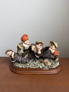 Rare Porcelain Group By G Armani "Gulliver's World"